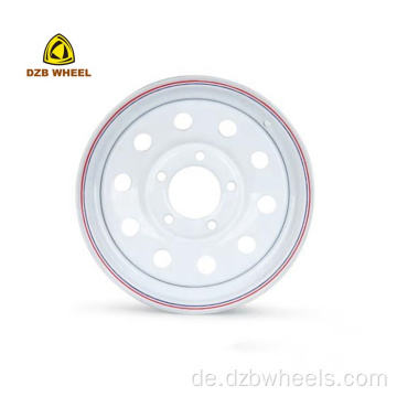 15x6 5x114.3 Stahlfelgen 8 Spoke -Anhängerrad